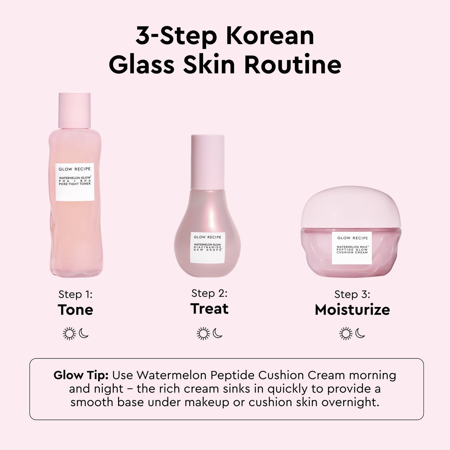 Watermelon Milk Peptide Cushion Cream Refillable Moisturizer