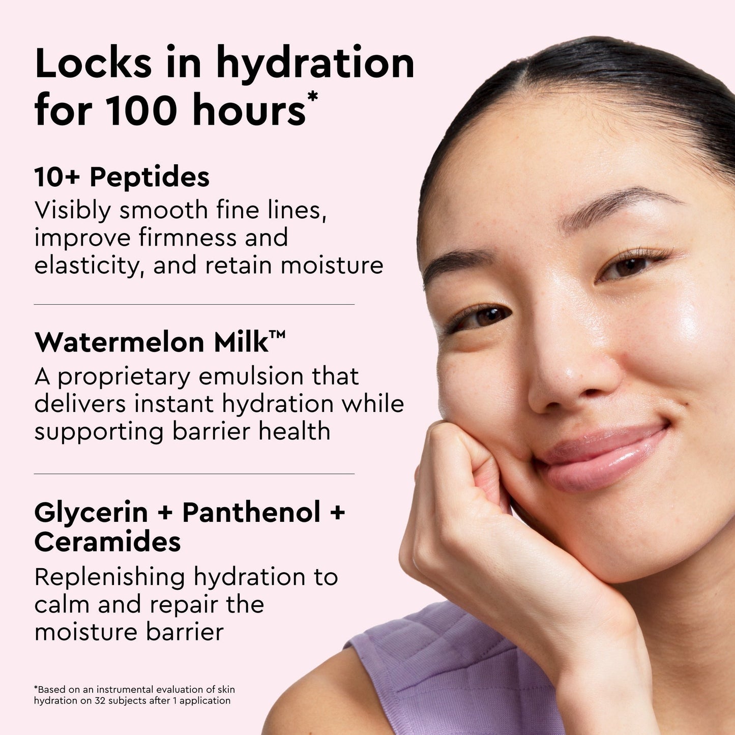 Watermelon Milk Peptide Cushion Cream Refillable Moisturizer